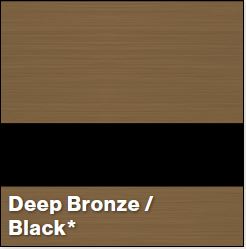 Deep Bronze/Black LASERMAX 1/16IN - Rowmark LaserMax